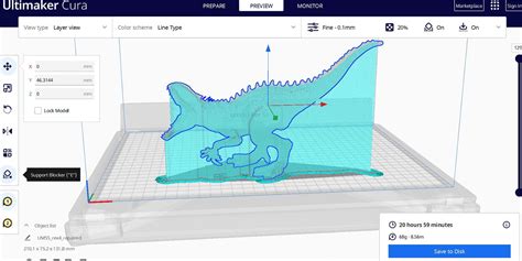 cura split models|How to Split & Cut STL Models For 3D Printing .